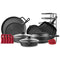 CUISINEL COOKWARE SET COMPLETE PRE-SEASONED KIT 8" SKILLET + 10"+12" - Cast Iron Like New