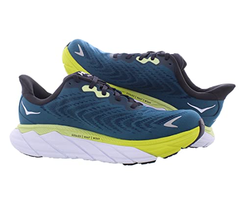 1123196 HOKA MEN'S ARAHI 6 SHOES - SIZE 12.5 WIDE - BLUE GRAPHITE/BLUE CORAL Like New