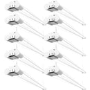SUNCO 10 PACK SHOP LIGHTS LED 4FT PLUG IN LINKABLE GARAGE FIXTURE - WHITE - Like New