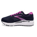 BROOKS WOMEN'S ARIEL '20 RUNNING SHOE PEACOAT/VIVID VIOLA/ WHITE SIZE 12 - Like New