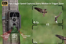 MEIDASE TRAIL CAMERA 48MP 1440P CLEAR 100FT NIGHT VISION P60-PRO - CAMO - Like New