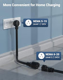 GODIAG LEVEL 1+2 EV CHARGER ETL CERTIFIED 110V-240V 16 AMP 20FT - Scratch & Dent