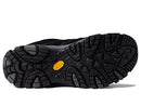 J036551 MERRELL MEN'S MOAB 3 LOW-TOP HIKING SHOES FOR MEN BLACK NIGHT SIZE 9.5 Like New