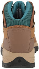 COLUMBIA WOMEN'S NEWTON RIDGE PLUS HIKING SHOE - ELK, RIVER BLUE - SIZE 8 - Like New