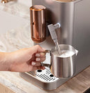 CAFÉ AFFETTO AUTOMATIC ESPRESSO MACHINE MILK FROTHER BUILT-IN - STEEL SILVER - Like New