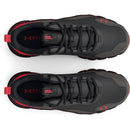 Under Armour Men's Charged Verssert Speckle Jet Gray/Red/Black Size 10.5 - Like New