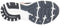 BROOKS WOMEN'S GHOST 15 NEUTRAL RUNNING SHOE; SIZE 10 MEDIUM; BLACK/ORANGE/RASP - Like New