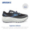 BROOKS WOMEN’S CALDERA 6 TRAIL RUNNING SHOE - BLACK/BLISSFUL BLUE/GRAY - SIZE 12 - Like New