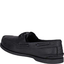 SPERRY MEN'S AUTHENTIC ORIGINAL 2-EYE BOAT SHOE - BLACK - SIZE 8.5 - Like New