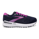 BROOKS WOMEN'S ARIEL '20 RUNNING SHOE PEACOAT/VIVID VIOLA/ WHITE SIZE 12 - Like New