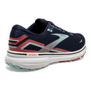 BROOKS GHOST 15 WOMEN'S RUNNING SHOE PEACOAT/CANAL BLUE/ROSE SIZE 10 - Like New