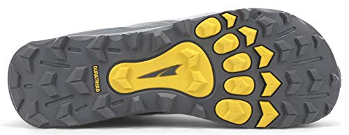 AL0A4VQH270 ALTRA MEN'S LONE PEAK ALL-WEATHER MID, SIZE 9 - GRAY/YELLOW - Like New