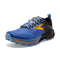 1203631B414 BROOKS WOMEN'S CASCADIA 16 TRAIL SHOE, BLUE/BLACK/YELLOW - SIZE 8.5 Like New