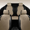 Tapha Luxury Suede Leather Universal Car Seat Cover 5Pcs, TAP-01MAD-B2 - Beige Like New