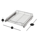 SMART DESIGN PULL OUT CABINET SLIDING ORGANIZER 14.5" x 18-35", 8451290 - CHROME Like New