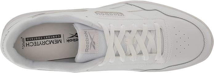 REEBOK COURT ADVANCE UNISEX SHOE, WHITE, SIZE 8 Like New