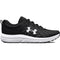 3026175 Under Armour Men Charged Assert 10 Black/Black/White Size 11.5 Like New