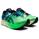 ASICS MEN MAGIC SPEED 2 EKIDEN - NEW LEAF/BLACK - SIZE 9.5 - Like New
