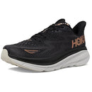 HOKA WOMEN WALKING SHOE SNEAKER - BLACK/ROSE GOLD - SIZE 8 - Like New