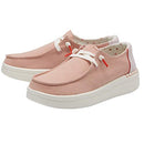 HEY DUDE WENDY RISE SLIP-ON WOMEN'S 8 SHOE, CHAMBRAY ROSE, SIZE 8 - Like New