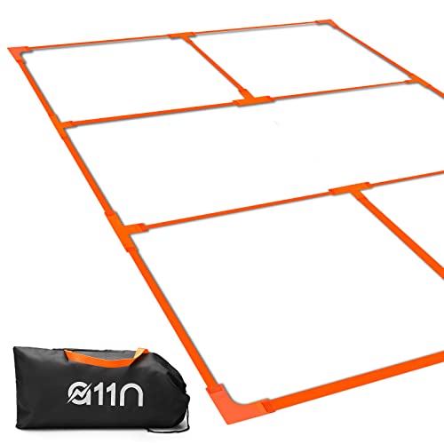 A11N SPORTS PICKLEBALL COURT MARKING KIT TEMPORARY PICKLEBALL BOUNDARY - ORANGE Like New