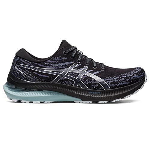 1011B440 ASICS Men's Gel-Kayano 29 Running Shoes, Size 10.5, Black/Sky Like New