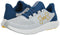 3026518 UNDER ARMOUR Men's Charged Pursuit 3 Big Logo Gray/Blue/Gold Size 9.5 - Like New