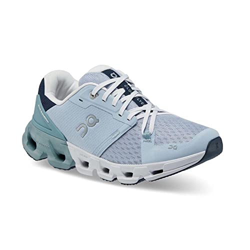 71.98668 On Cloudflyer 4 Women's Running Shoes Sneakers Nimbus/Cobble Size 8.5 Like New