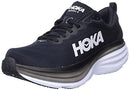 HOKA ONE ONE MEN'S RUNNING SHOES BONDI 8 - BLACK/WHITE - SIZE 11 WIDE - Like New