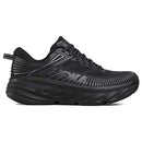 1110519 HOKA WOMENS BONDI 7 BLACK SIZE 5.5 - Like New