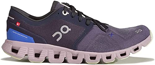 60.98689 ON CLOUD X V3 - SIZE 10 WOMEN'S - MIDNIGHT/HERON - Like New
