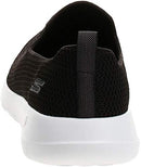 SKECHERS PERFORMANCE MEN'S GO MAX-ATHLETIC AIR MESH SLIP ON SIZE 9 BLACK/WHITE - Like New