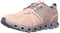 59.98527 ON RUNNING CLOUD 5 WATERPROOF - SIZE 6.5 - WOMENS - ROSE/FOSSIL Like New