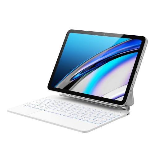 GREENLAW FOR IPAD 10TH 2022 10.9" KEYBOARD MAGIC-STYLE STAND GL-IP10-WHITE Like New