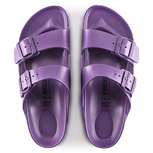 1020635 Birkenstock Womens Arizona Two Strap Sandals BRIGHT VIOLET Size 6 Like New