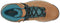 COLUMBIA WOMEN'S NEWTON RIDGE PLUS HIKING SHOE - ELK, RIVER BLUE - SIZE 8 - Like New