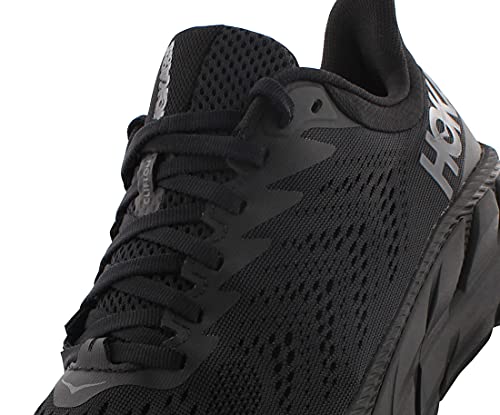1110508 HOKA ONE ONE MEN'S CLIFTON 7 Black/Black Size 13 - Like New
