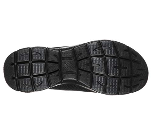 SKECHERS WOMEN'S SUMMITS SNEAKER - SIZE: WOMEN 7.5 - BLACK/BLACK - Like New
