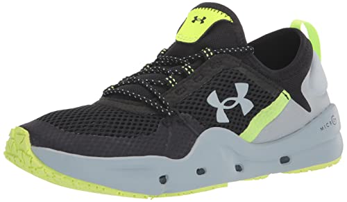 3023739 UNDER ARMOUR MEN'S MICRO G KILCHIS BLACK/HARBOR BLUE/HARBOR BLUE 11.5 Like New