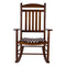 SHINE COMPANY MAINE WOOD ROCKING CHAIR, OAK Like New