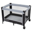 Baby Trend Portable Playard with Bassinet PY91E11G - Twinkle Gray - Like New