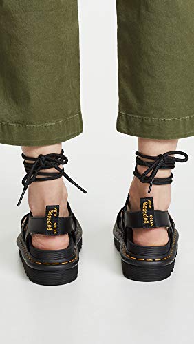 DR. MARTENS WOMEN'S NARTILLA SANDAL - BLACK - SIZE 10 Like New