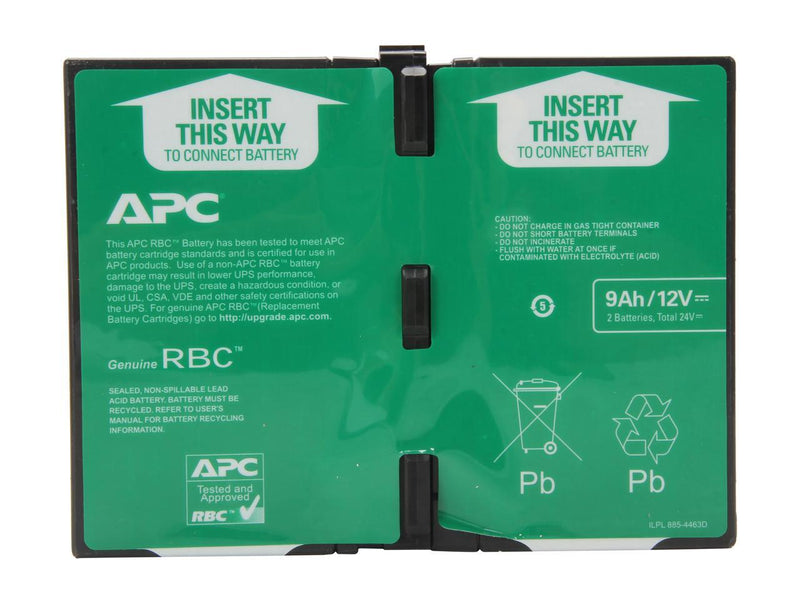 APC UPS Battery Replacement, APCRBC124, for APC UPS Models BX1500M, BR1500G