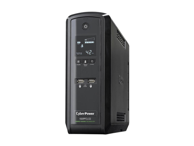 CyberPower TAA Compliant CP1500PFCLCDTAA UPS 1500VA 900W PFC Compatible Pure
