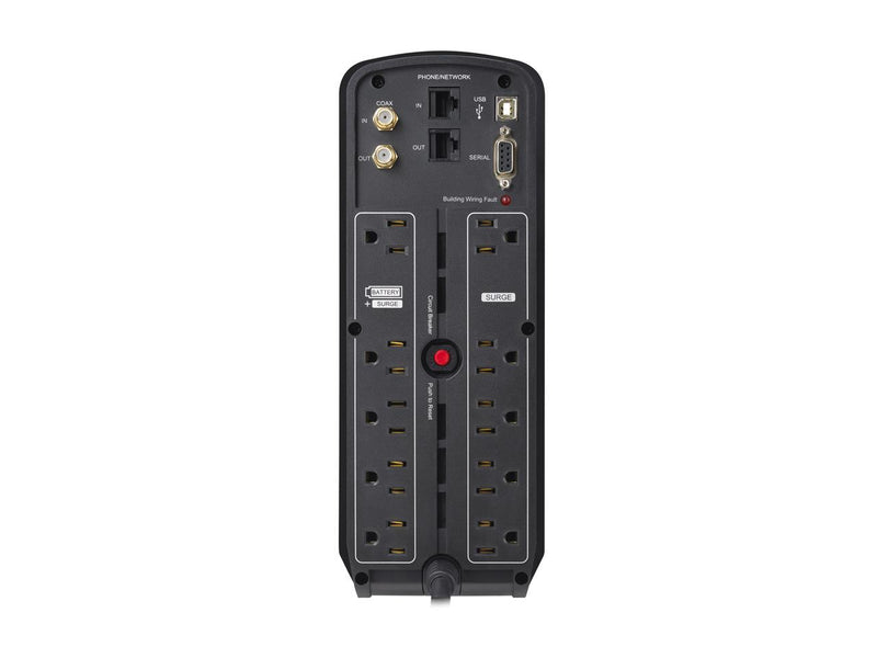 CyberPower TAA Compliant CP1500PFCLCDTAA UPS 1500VA 900W PFC Compatible Pure