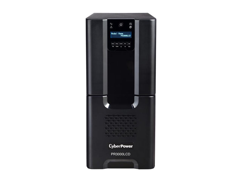CyberPower Smart App Sinewave PR3000LCD 3000VA Pure Sine Wave Tower LCD UPS
