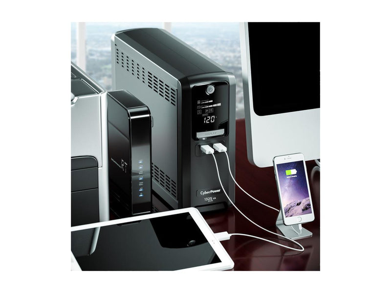 CyberPower CST135XLU Battery Backup GreenPower UPS™ Bypass Technology, 1350 VA /