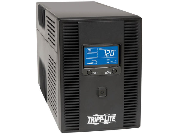 Tripp Lite OMNI1500LCDT 1500 VA 810 Watts Line-Interactive UPS Back Up, LCD,