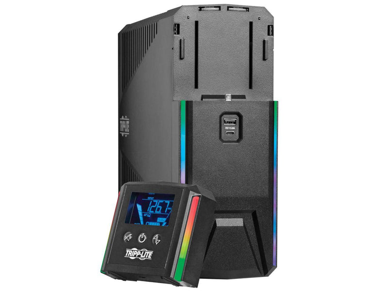 TRIPP LITE Line-Interactive 1500VA 900W 120V Pure Sine Wave Gaming UPS Battery