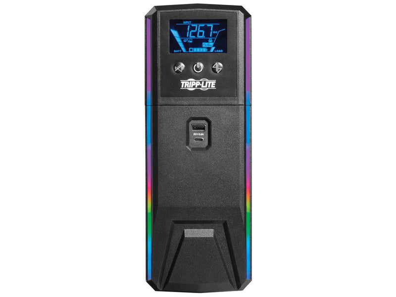 TRIPP LITE Line-Interactive 1500VA 900W 120V Pure Sine Wave Gaming UPS Battery